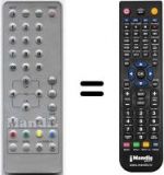 Replacement remote control Lenoir 2043 L