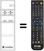 Replacement remote control LG CBZ 4102