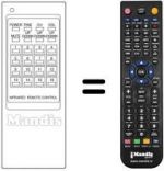 Replacement remote control HS 147704