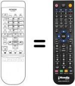 Replacement remote control Hitachi CL 2886 T
