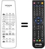 Replacement remote control CLK 213 B