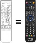 Replacement remote control CLU 252