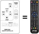 Replacement remote control CRM-E4A