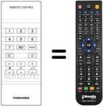 Replacement remote control CT-923