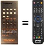 Replacement remote control CT-937