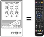 Replacement remote control CTV-1000