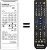 Replacement remote control CU-SD 066