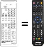 Replacement remote control CU-SV 4