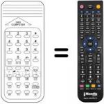 Replacement remote control 154 / 064 A