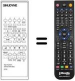 Replacement remote control DIGI SYSTEM 6700