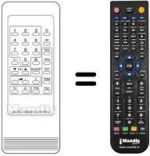 Replacement remote control DIGITAL REMOTE CONTROL
