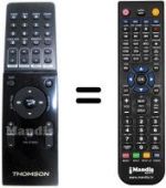 Replacement remote control Thomson DS 100 I