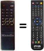 Replacement remote control DSR 100