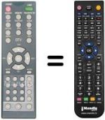 Replacement remote control Telesystem TS 010 AD