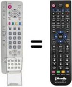 Replacement remote control Seitech 46' PLASMA