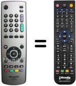 Replacement remote control GA 531 WJSA
