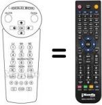 Replacement remote control 3128 147 00052