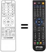 Replacement remote control TPS