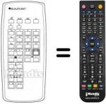 Replacement remote control 75 2462