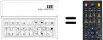 Replacement remote control IFB 16 VCR