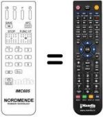 Replacement remote control IMC 605