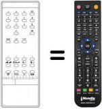 Replacement remote control INFRARED 1060S