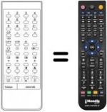 Replacement remote control IR 2030 ME