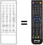 Replacement remote control INFRARED 2060S