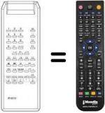 Replacement remote control IR 6010