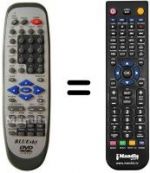 Replacement remote control JX-2006 B