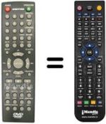 Replacement remote control KM-1618-1