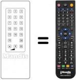 Replacement remote control Lenoir 603 CTV