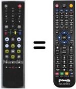 Replacement remote control RC 662