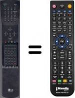Replacement remote control 6710V00007C