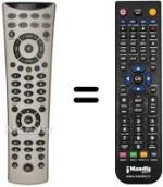 Replacement remote control NordMende MD 7223