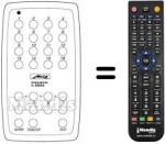 Replacement remote control MECATRON 6905