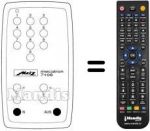 Replacement remote control MECATRON 7108