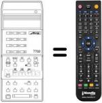 Replacement remote control MECATRON 7702