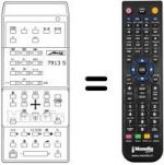 Replacement remote control MECATRON 7913 S