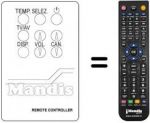 Replacement remote control Sonoko TVC 6092
