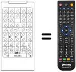 Replacement remote control MTR