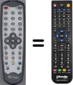 Replacement remote control Metronic 441515