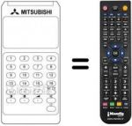 Replacement remote control NON TEXT