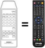 Replacement remote control OTM 7110 G
