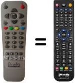 Replacement remote control OURALIS EVOLUTION 3