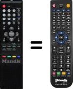 Replacement remote control Orion 19 LB 500 H