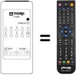 Replacement remote control P 1465 R