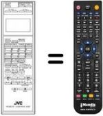 Replacement remote control PQ 10543 CK