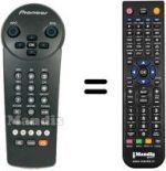 Replacement remote control RC-8250