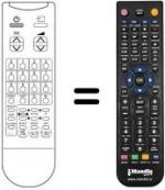 Replacement remote control Diamond 2075ST